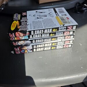 D.Gray-man Manga Lot Volumes 2 10 12 13 14 Katsura Hoshino English Viz Media
